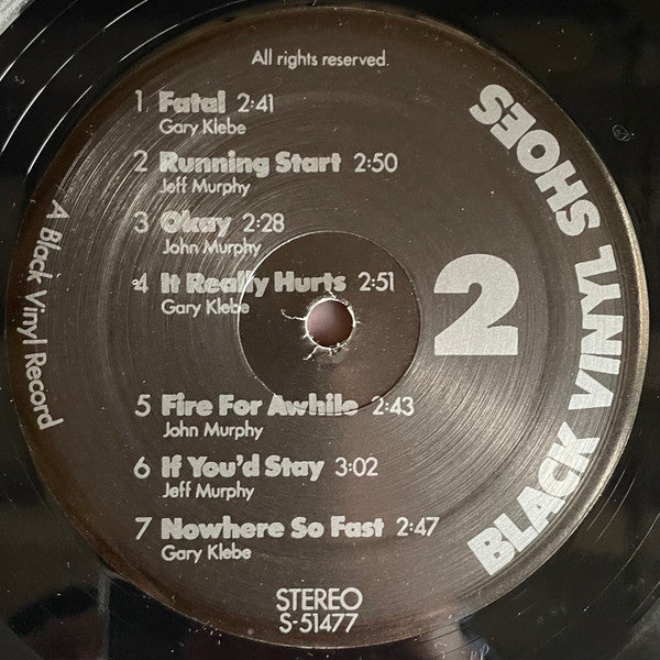 Shoes : Black Vinyl Shoes (LP, Album, RE, 150)