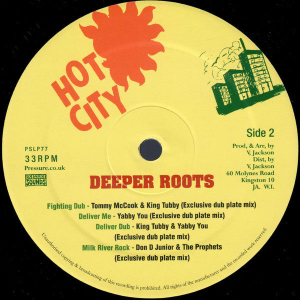 Yabby You & Various : Deeper Roots (Dub Plates And Rarities 1976 - 1978) (2xLP, Comp)