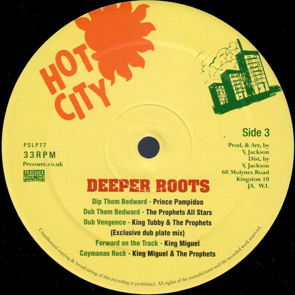 Yabby You & Various : Deeper Roots (Dub Plates And Rarities 1976 - 1978) (2xLP, Comp)