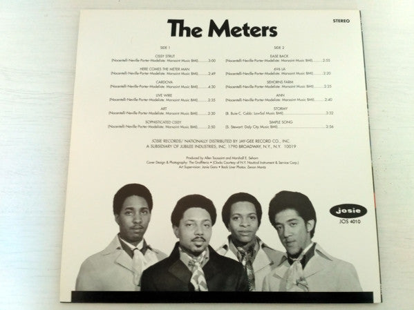 The Meters : The Meters (LP, Album, Ltd, RE, Yel)