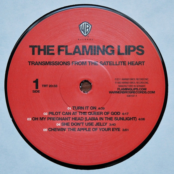 The Flaming Lips : Transmissions From The Satellite Heart (LP, Album, RE, RM)