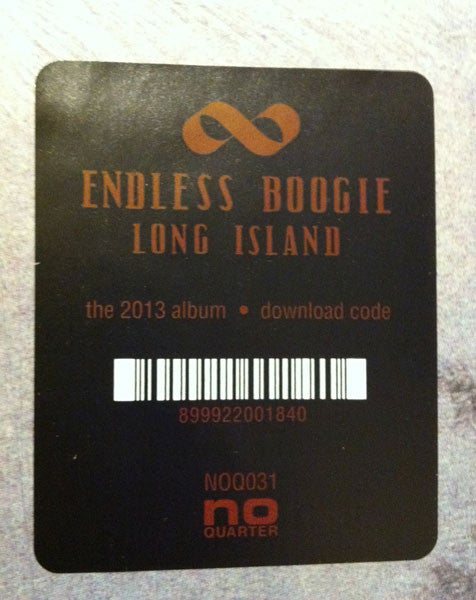 Endless Boogie : Long Island (2xLP, Album, Gat)