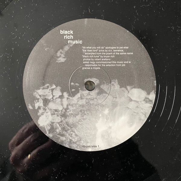 Will Oldham : Black/Rich Music (12", EP)