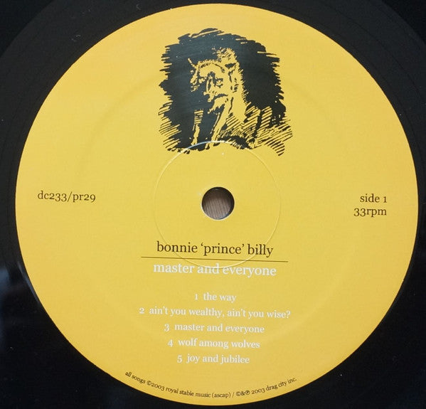 Bonnie 'Prince' Billy* : Master And Everyone (LP, Album)