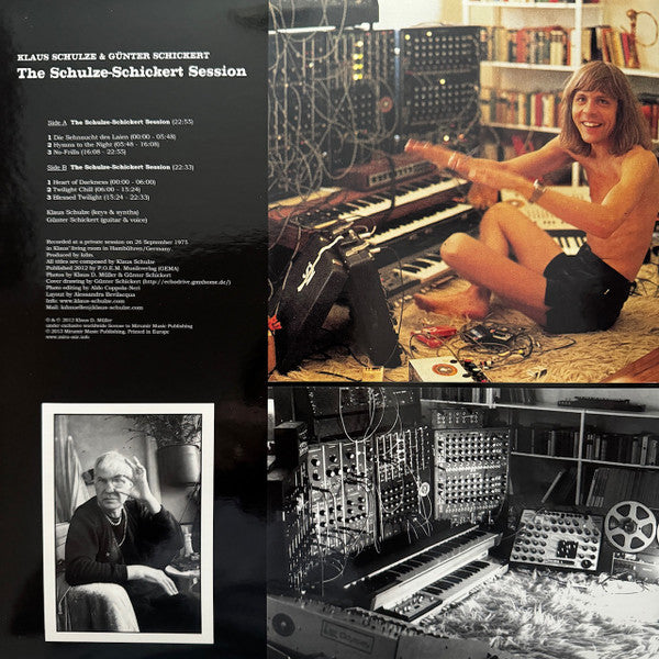 Klaus Schulze & Günter Schickert : The Schulze-Schickert Session (LP, Album, Ltd, 180)