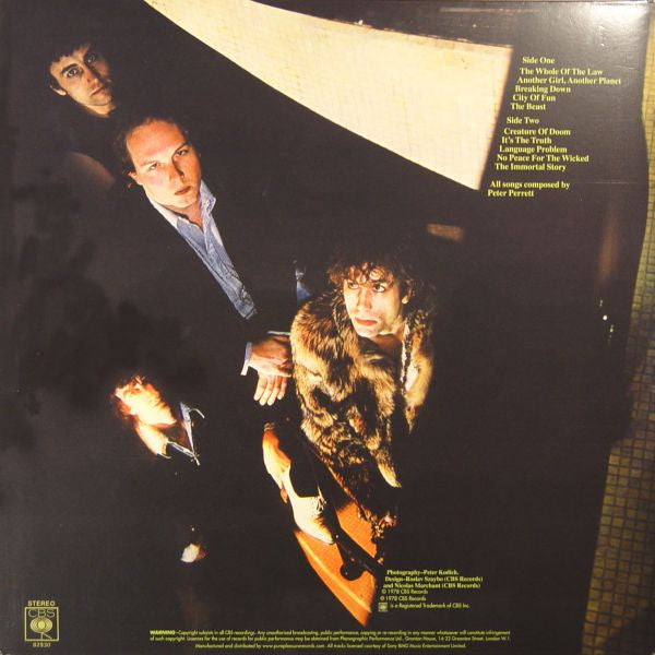 The Only Ones : The Only Ones (LP, Album, RE, Gat)