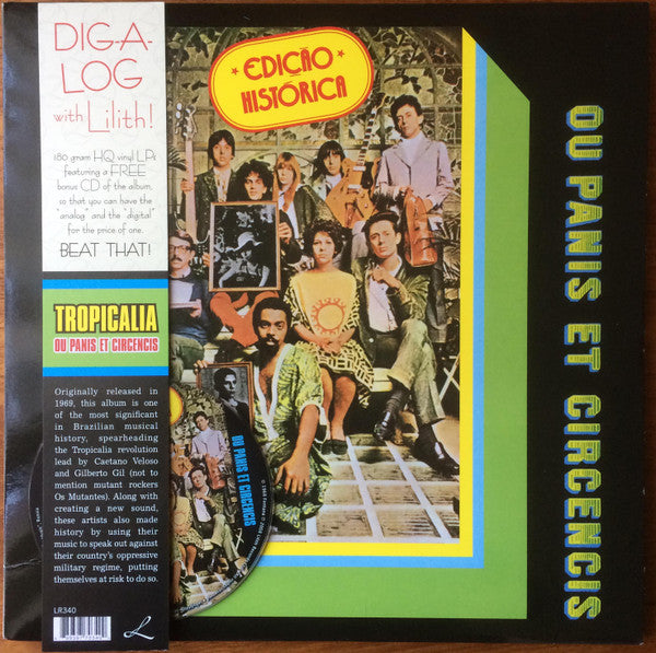 Various : Tropicália Ou Panis Et Circensis (LP, Album, RE + CD, Album)