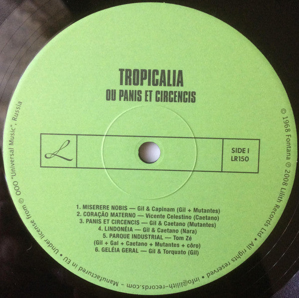 Various : Tropicália Ou Panis Et Circensis (LP, Album, RE + CD, Album)