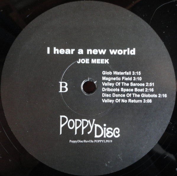 Joe Meek & The Blue Men : I Hear A New World (LP, Album, Ltd, RE)