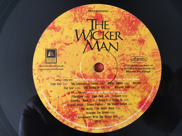 Paul Giovanni, Gary Carpenter, Magnet : The Wicker Man (The Original Soundtrack Album) (LP, Ltd, RE)