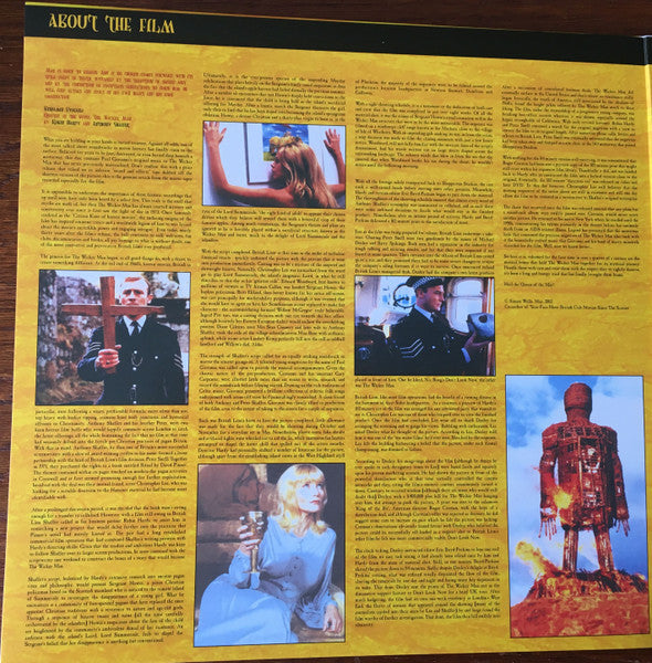Paul Giovanni, Gary Carpenter, Magnet : The Wicker Man (The Original Soundtrack Album) (LP, Ltd, RE)