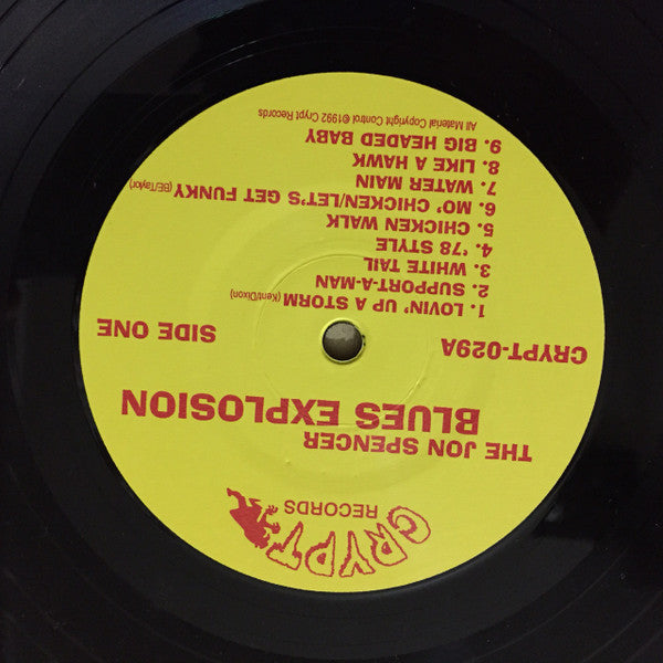 The Jon Spencer Blues Explosion : Crypt-Style! (LP, Album)