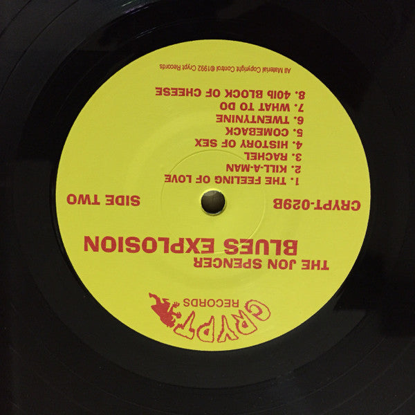 The Jon Spencer Blues Explosion : Crypt-Style! (LP, Album)