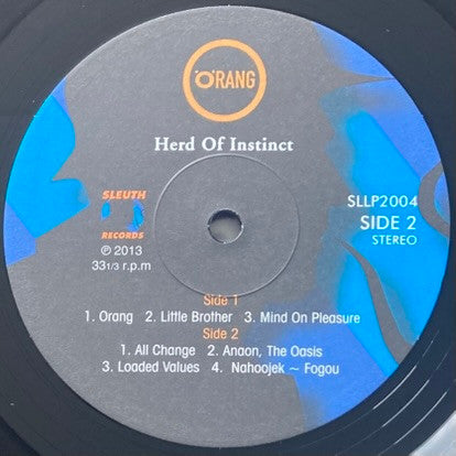 'O'Rang* : Herd Of Instinct (LP, Album, Unofficial)