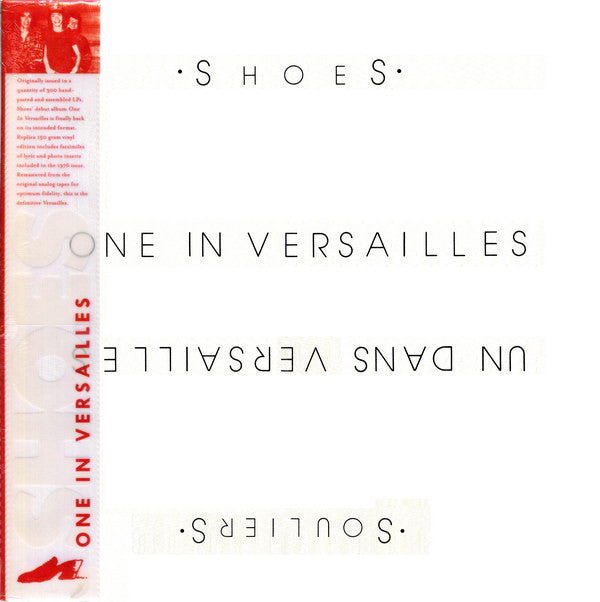 Shoes : One In Versailles (LP, Album, RE)