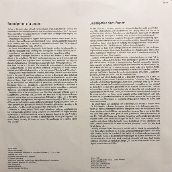 Thomas Dinger : Für Mich (LP, Album, RE, 180)