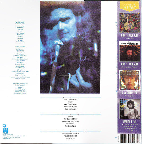 Roky Erickson : Don't Slander Me (LP + LP, S/Sided, Etch + Album, RE, RM)