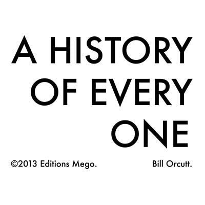 Bill Orcutt : A History Of Every One (LP, Album)