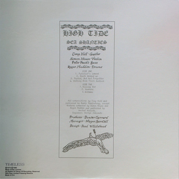 High Tide (2) : Sea Shanties (LP, Album, Ltd, RE, Gat)
