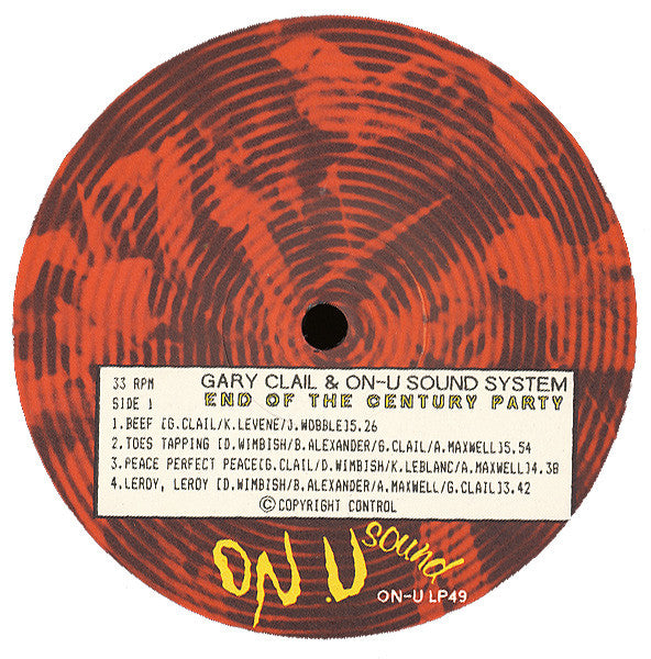 Gary Clail / On-U Sound System* : End Of The Century Party (LP, Album)