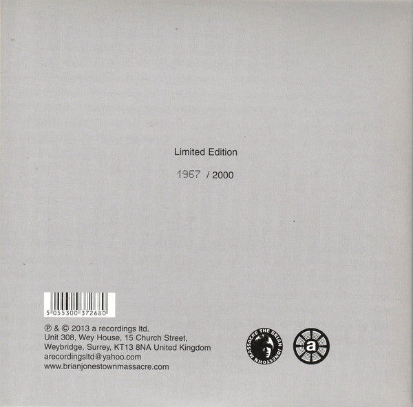 The Brian Jonestown Massacre : Revolution Number Zero (2x7", Ltd, Num, Gre)