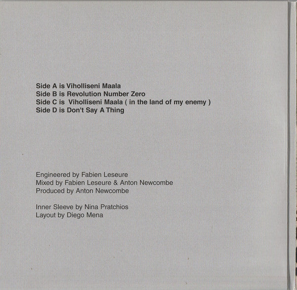 The Brian Jonestown Massacre : Revolution Number Zero (2x7", Ltd, Num, Gre)
