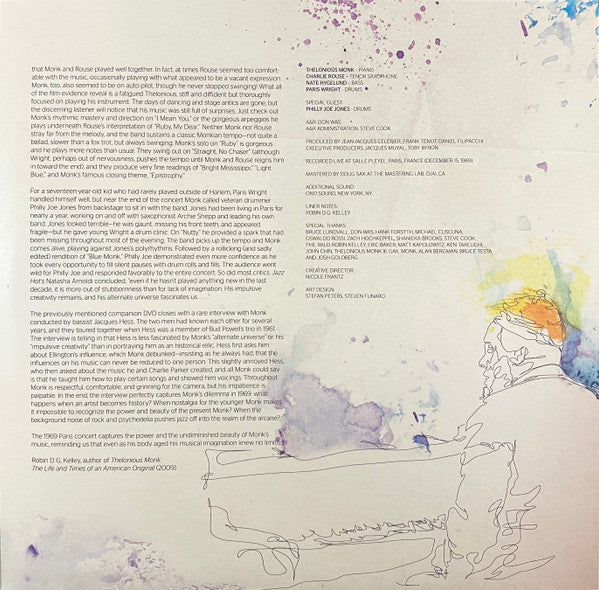 Thelonious Monk : Paris 1969 (2xLP, Album, Gat)