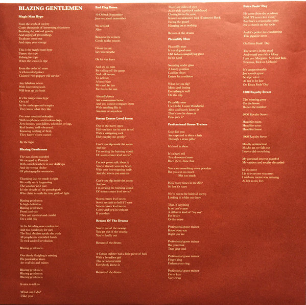 Robert Pollard : Blazing Gentlemen (LP, Album)