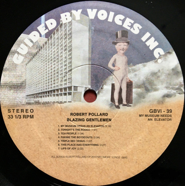 Robert Pollard : Blazing Gentlemen (LP, Album)