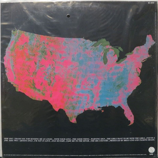 Talking Heads : More Songs About Buildings And Food (LP, Album, RE, RM, 180)