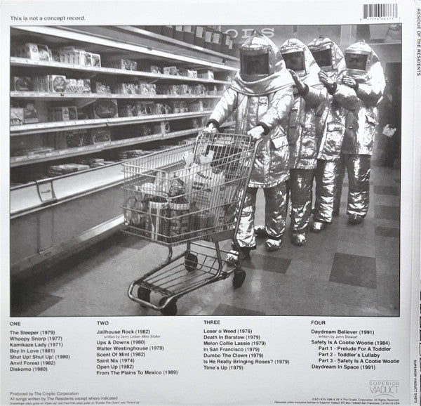 The Residents : Residue Of The Residents (2xLP, Comp, RE)
