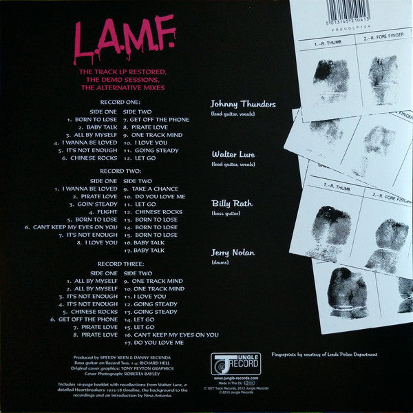 The Heartbreakers (2) : L.A.M.F. (Definitive Edition) (3xLP, Album, RE, RM, 180)