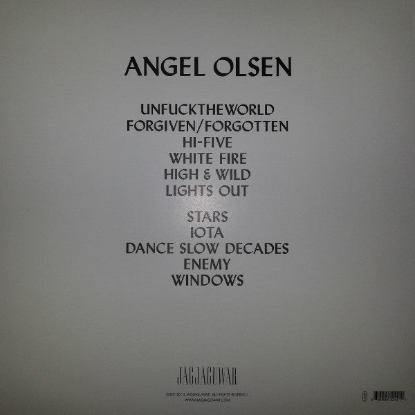 Angel Olsen : Burn Your Fire For No Witness (LP, Album)