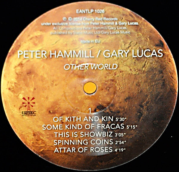 Peter Hammill / Gary Lucas : Other World (LP, Album, Ltd, Gat)