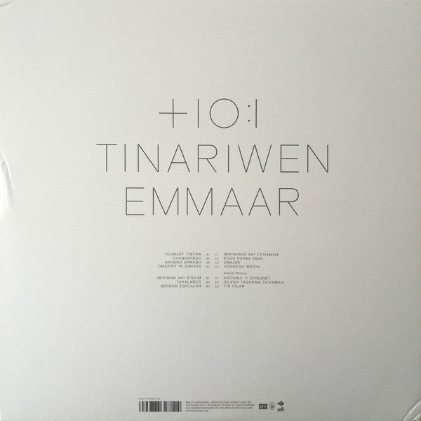 Tinariwen : Emmaar (2xLP + CD)