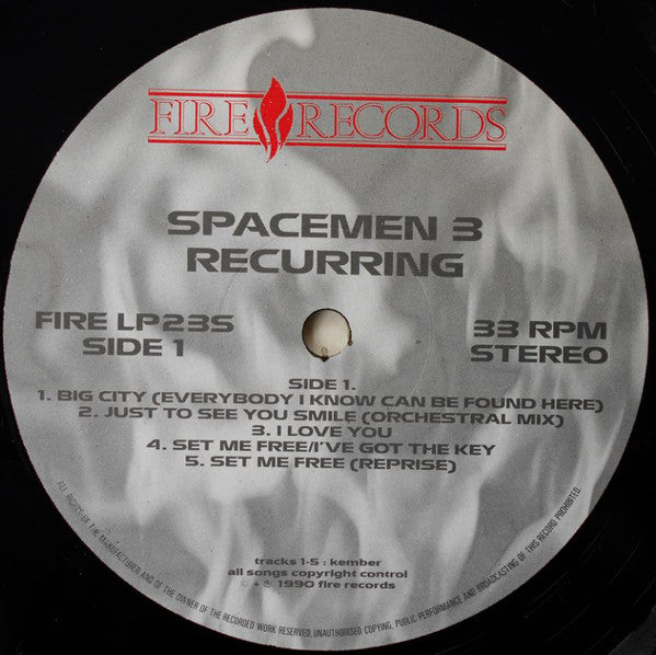 Spacemen 3 : Recurring (LP, Album, Ltd)