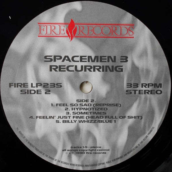 Spacemen 3 : Recurring (LP, Album, Ltd)