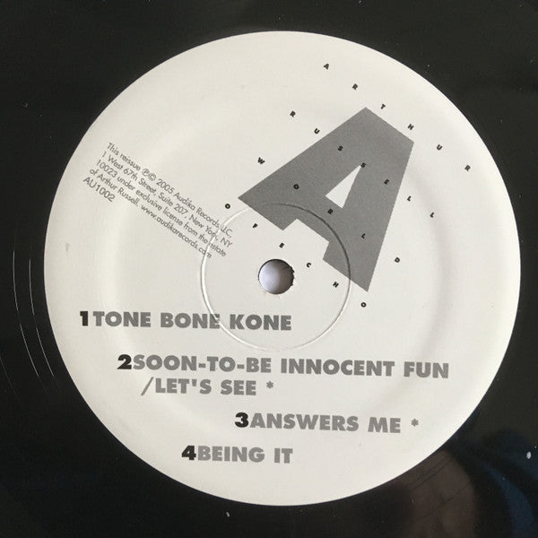 Arthur Russell : World Of Echo (2xLP, RE, RM, RP)