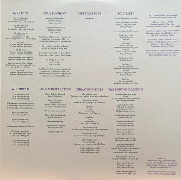 HTRK : Psychic 9-5 Club (LP, Album)