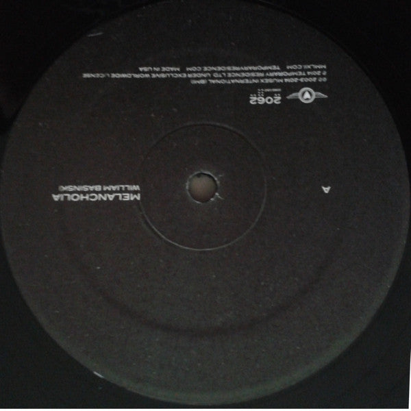 William Basinski : Melancholia (LP, Album, Ltd, RE, RM)