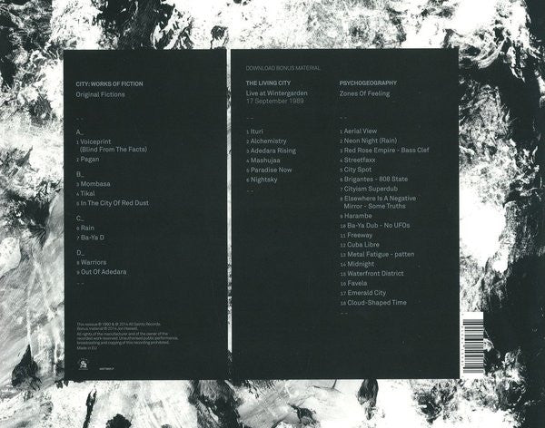 Jon Hassell : City: Works Of Fiction  (2xLP, Album, RE, RM)