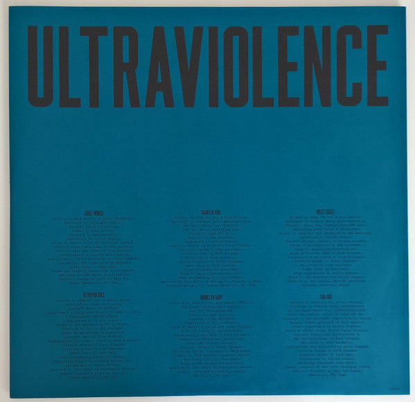 Lana Del Rey : Ultraviolence (2xLP, Album, Dlx, 180)