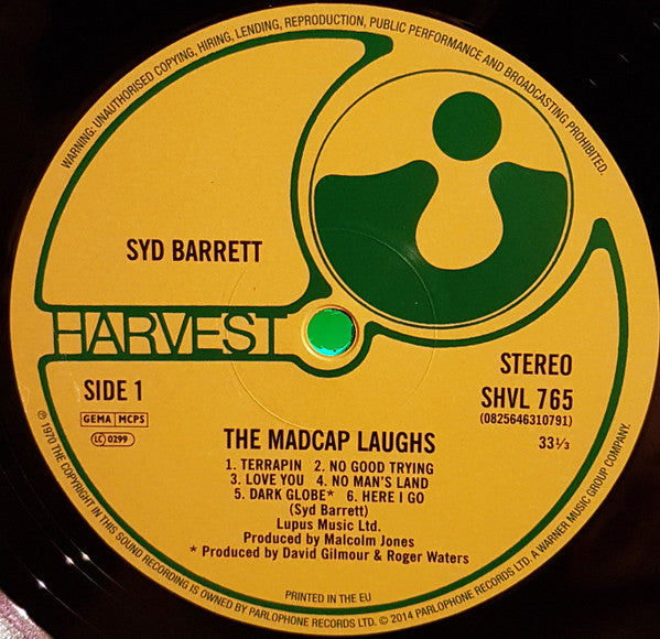 Syd Barrett : The Madcap Laughs (LP, Album, RE, Gat)