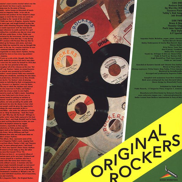 Augustus Pablo : Original Rockers (LP, Album, RE)