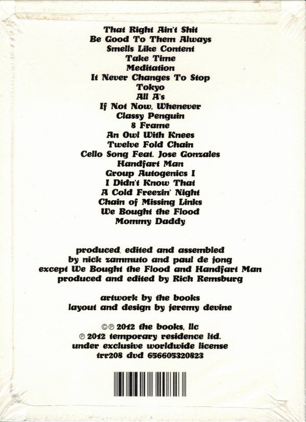 The Books : Freedom From Expression (DVD)