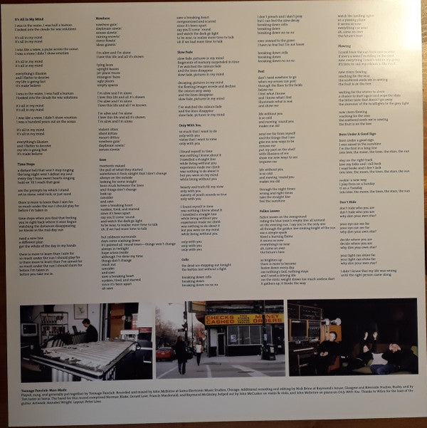 Teenage Fanclub : Man-Made (LP, Album, RE, 180)