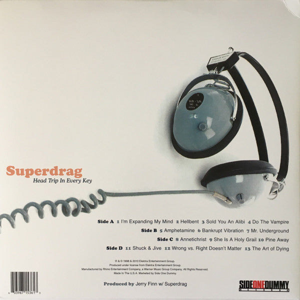Superdrag : Head Trip In Every Key (2xLP, Album, Ltd, RE, Cle)