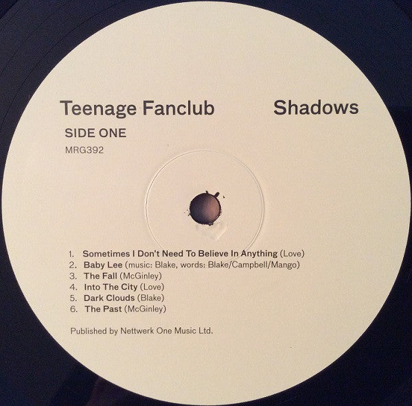 Teenage Fanclub : Shadows (LP, Album, RE, 180)