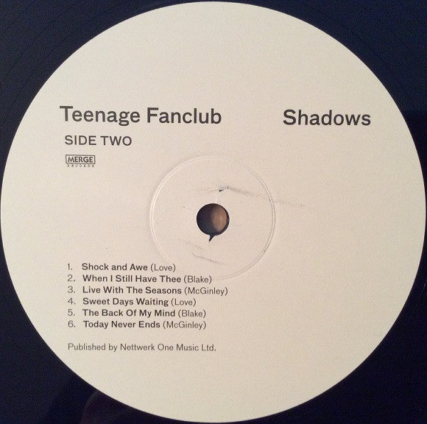 Teenage Fanclub : Shadows (LP, Album, RE, 180)