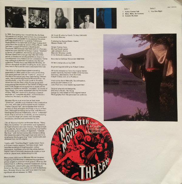 Can : Monster Movie (LP, Album, RE, RM)